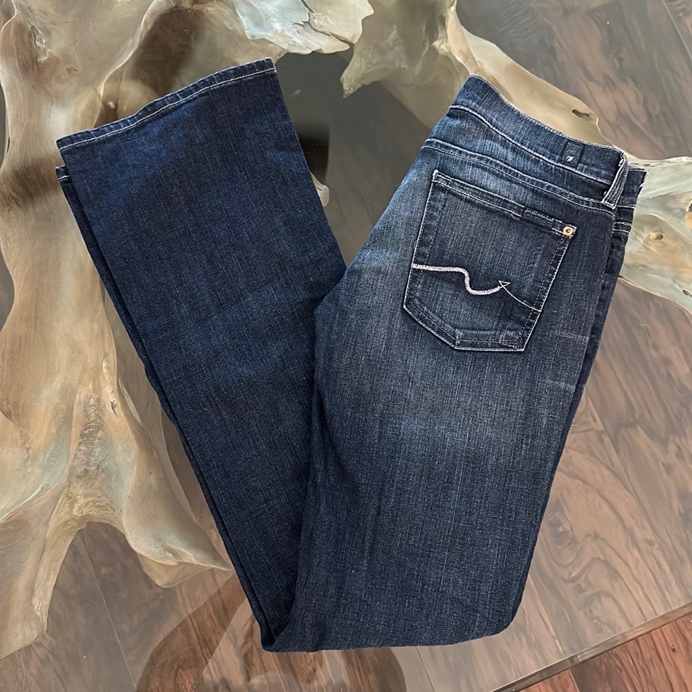 7 For All Mankind jeans, size 28, bootcut
